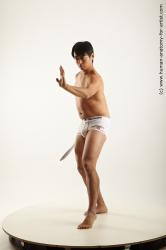 Fighting reference poses of Moses